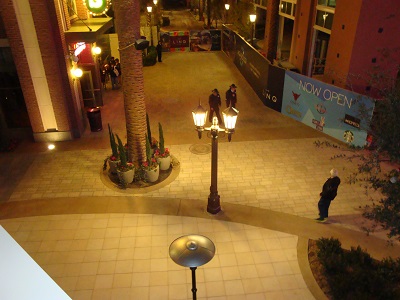 View of O'sheas and Linq area from Chayo restaurant