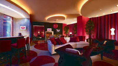 Hot Pink Suite Palms Hotel