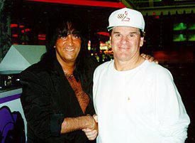 with Pete Rose