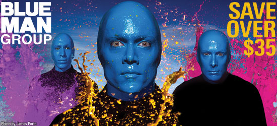 Blue Man Group Las Vegas - Save $35