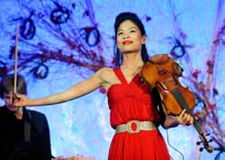 Vanessa-Mae Grand Opening Madarin Oriental Las Vegas
