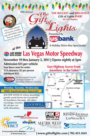 Click For Las Vegas Gift Of Lights Info