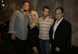 Holly Madison and Penn & Teller