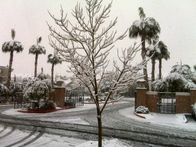 las vegas snow snowstorm december 2008