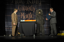 Mac King Harrahs Las Vegas 10th Anniversary Chuckles the Bear
