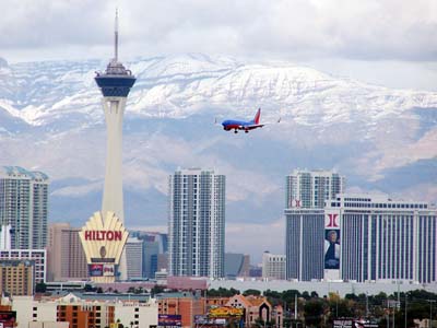 stratosphere las vegas clouds december 2008