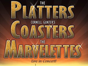 Platters, Cornell Gunter's Coasters, and The Marvelettes Show Tickets 