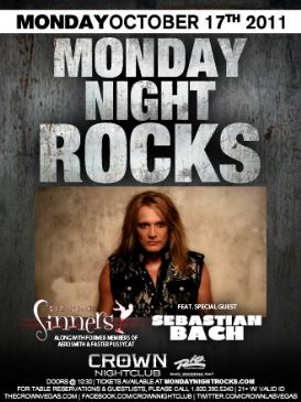Sebastian Bach Las Vegas Tickets