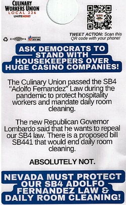 Culinary Union Las Vegas Strike Info